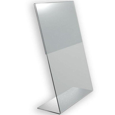 Держатель для таблички настольный 210х297мм 1-сторонний вертикальный Attache акриловое стекло 2мм