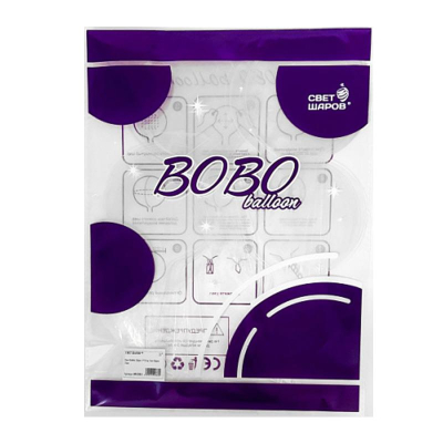 Шар воздушный Bubble Сфера прозрачный 28см Deco Bubble