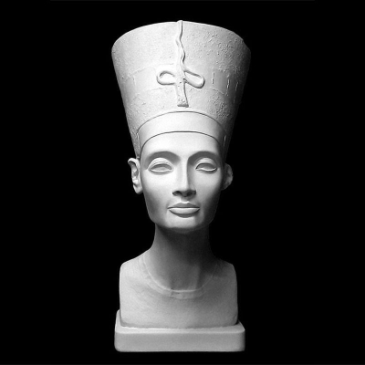 Пособие учебное Бюст Нефертити в шапке 24х37х51см гипс