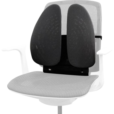 Подушка поддерживающая для кресла Fellowes® Back Angel® черная