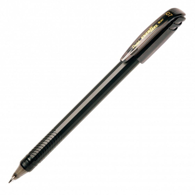 Ручка гелевая Pentel 0.7мм 'EnerGel' черный рифленый корпус черная