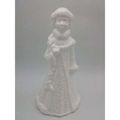 Заготовка для декорирования из пенопласта Love2art Снегурочка большая h-36см