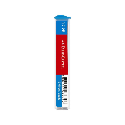 Грифель 0.7мм 2B Faber-Castell Polymer 12шт