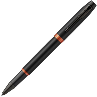 Роллер Parker IM Vibrant Rings T315 Flame Orange PVD Fine черные чернила