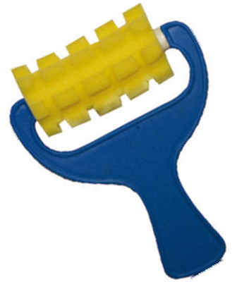 Валик фигурный 70мм Квадраты поролоновый