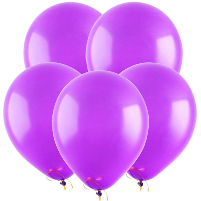 Шар воздушный Веселуха  30см Пастель фиолетовый