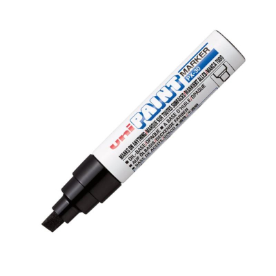 Пейнтмаркер  4.0-8.5мм Uni-Ball алюминиевый корпус черный