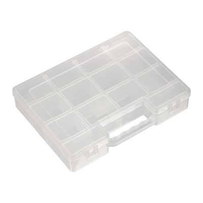 Коробка для мелких принадлежностей Gamma 27.3х22х5см пластиковая прозрачная