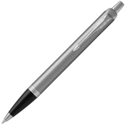 Ручка шариковая Parker IM Stainless Steel CT Medium синие чернила