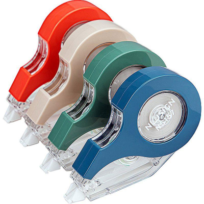 Корректор ленточный 5.0мм х12.0м Deli 'Nusign' цвет корпус ассорти в блистере