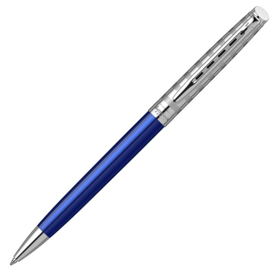Ручка шариковая Waterman Hemisphere LE 2020 French riviera Deluxe Marine Blue CT Medium синие чернила