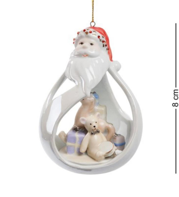 Фигурка керамическая 'С Новым Годом'&nbsp;&nbsp;8см