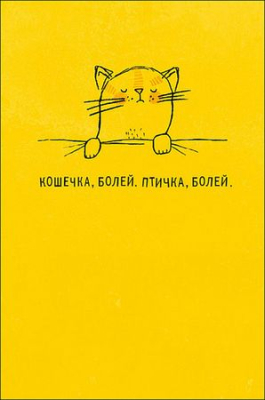 Открытка A&D 105х156мм Кошечка, болей