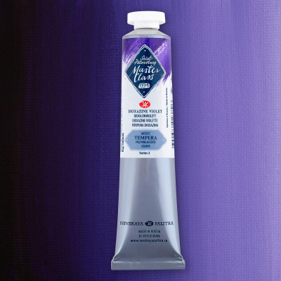 Краска темперная Мастер Класс фиолетовый диоксазин&nbsp;&nbsp;46мл