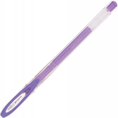 Ручка гелевая Uni-Ball 0.7мм Signo  пастель фиолетовая