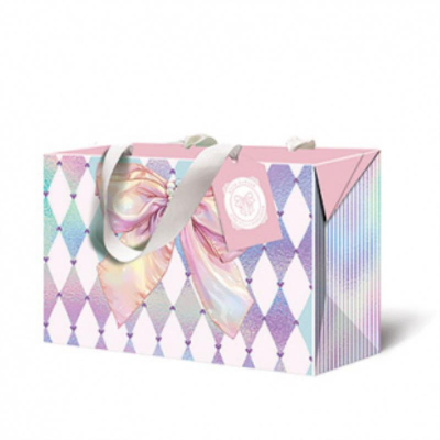 Пакет-коробка подарочный Лакарт Премиум 18х12х9см