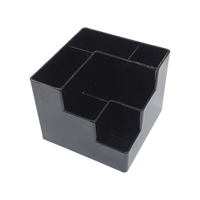 Подставка для принадлежностей deVENTE 'Cube'  6 отделений  12х12х10см черная