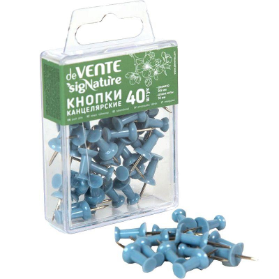 Гвоздики для досок&nbsp;&nbsp;40шт deVENTE 'sigNATURE' Сумеречно-синие в пластиковой коробке