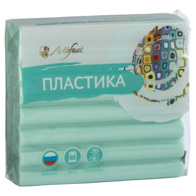 Глина полимерная термоотвердевающая Артефакт 'Классик' лагуна  56г