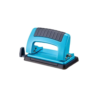 Дырокол&nbsp;&nbsp;10л KW-trio 'Classy' с фиксатором синий