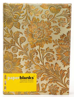 Алфавитная книжка A5-  72л Paperblanks Honey Bloom Midi на магнитной застежке