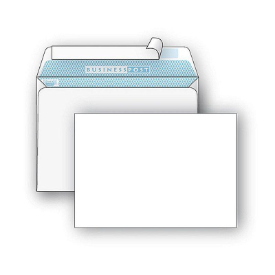 Конверт 229х162мм C5 белый стрип 1000шт BusinessPost&nbsp;&nbsp;90г