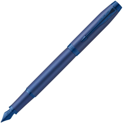 Ручка перьевая Parker IM Monochrome Blue PVD F328 перо Fine
