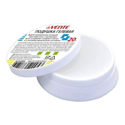 Подушка увлажняющая гелевая 20г deVENTE антибактериальная