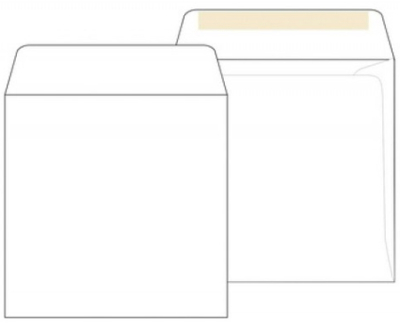 Конверт для CD 125х125мм бумажный декстрин Packpost  25шт