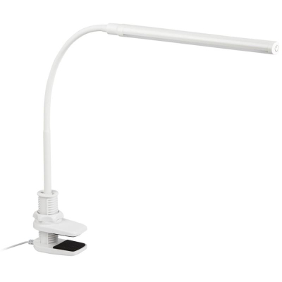 Светильник настольный LED&nbsp;&nbsp;8W ЭРА 4000K нейтральный белый свет на струбцине белый