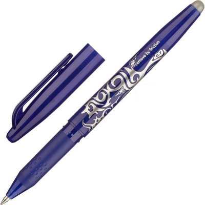 Ручка гелевая стираемая Pilot 0.7мм Frixion синяя
