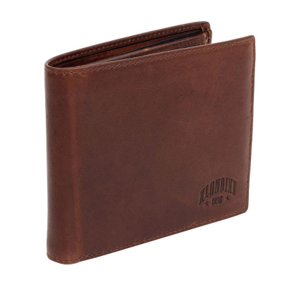 Портмоне Klondike 1896® 'Dawson' 12х9см кожа коричневое