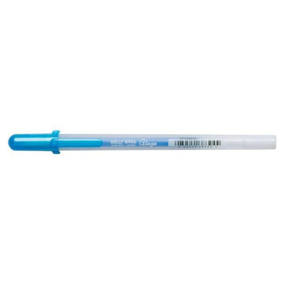 Ручка гелевая Sakura 0.8мм Gelly Roll Glaze синяя