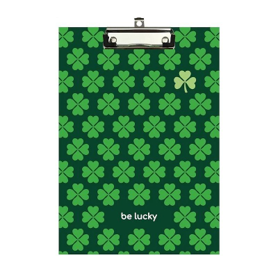 Клипборд A4 Lamark ламинированный картон 'Be Lucky'