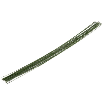 Проволока флористическая d-0.55мм L-40см Fiorico 30шт зеленая