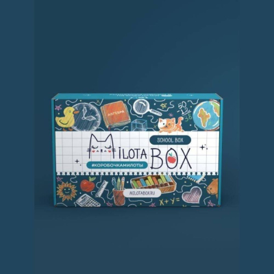 Подарочный набор-сюрприз MilotaBox 'School Box'