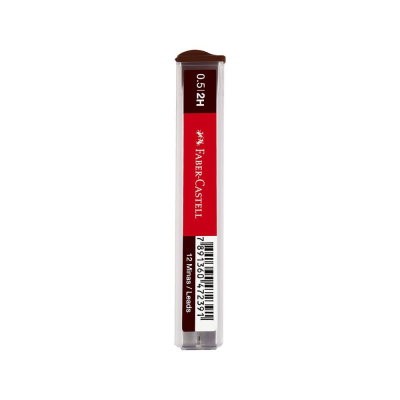 Грифель 0.5мм 2H Faber-Castell Polymer 12шт