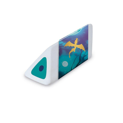 Ластик пластиковый для карандаша Maped 'Pyramid' 'Dragon' 54х19х17мм 3 дизайна ассорти