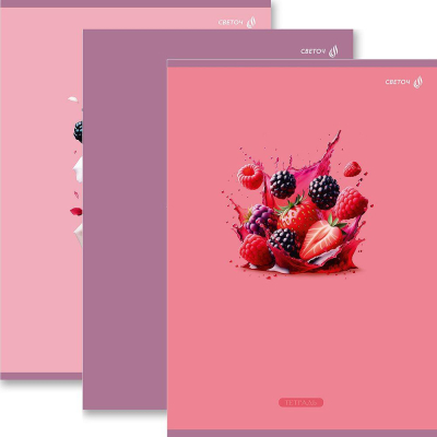 Тетрадь A4&nbsp;&nbsp;48л клетка на скрепке Светоч картонная обложка 'Секрет вкуса'