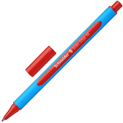Ручка шариковая Schneider 1.0мм Slider Edge M одноразовая красная