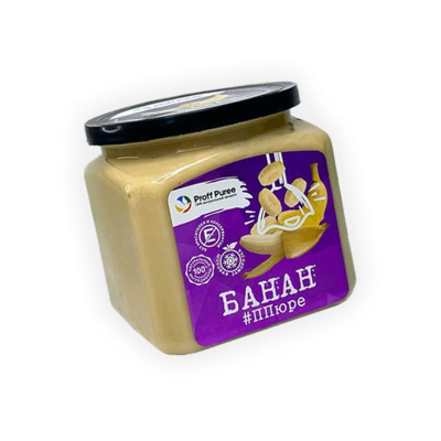 Пюре замороженное Proff Puree ''Банан'&nbsp;&nbsp;500г