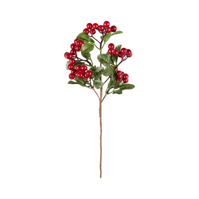 Украшение декоративное Blumentag Веточка с ягодками h-31см