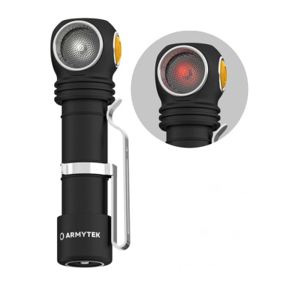 Фонарь светодиодный универсальный Armytek&nbsp;&nbsp;1100/230лм 'Wizard C2 WR Magnet USB' аккумуляторный черный