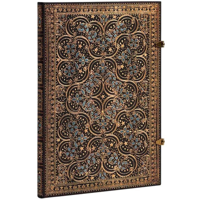 Записная книжка A4  64л без линовки Paperblanks Restoration Grande на металлических застежках