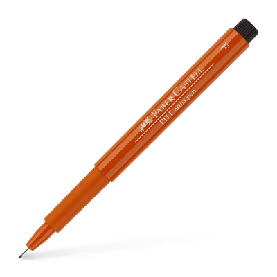 Ручка капиллярная Faber-Castell Pitt® Artist pen художественная d-0.5мм (F) сангина