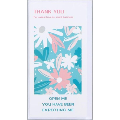 Наклейка 10х5см 'Цветы с бабочкой'