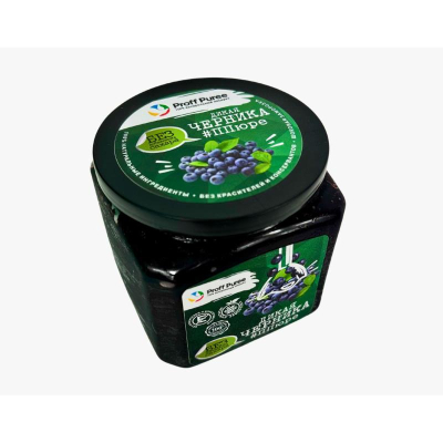 Пюре замороженное Proff Puree 'Черника дикая' без сахара  500г