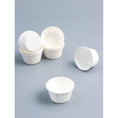 Форма для выпечки маффинов бумажная 50х40мм UPAK LAND белая 100шт 