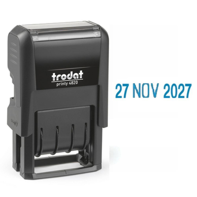 Датер автоматический 4мм Trodat Printy 4820L латынь