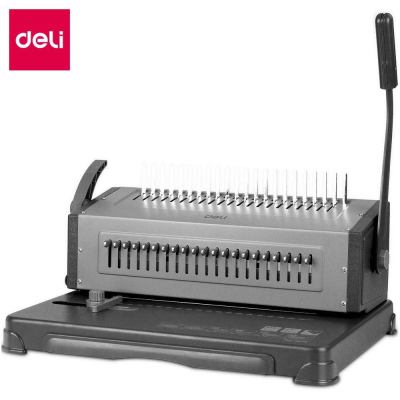 Переплетчик пластиковой пружиной 25/450л Deli @Office